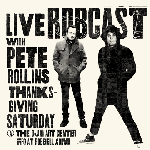 The RobCast LIVE with Pete Rollins